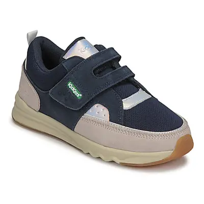 Kickers KIKUSTOM girls's Children's Shoes (Trainers) in Marine