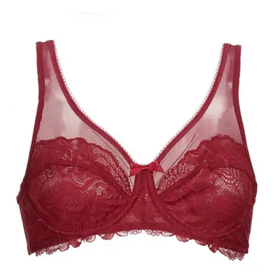 DIM GENEROUS ESSENTIEL women's Underwire bras in Bordeaux