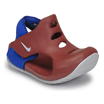 Nike Nike Sunray Protect 3 boys's Sliders in Red