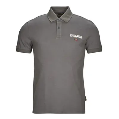 Napapijri AYAS men's Polo shirt in Grey