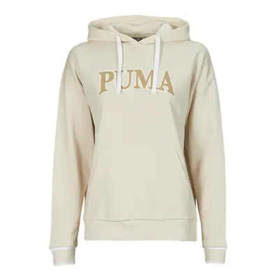 Puma PUMA SQUAD HOODIE TR women's Sweatshirt in Beige