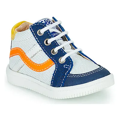 GBB FLYNN girls's Children's Shoes (High-top Trainers) in White