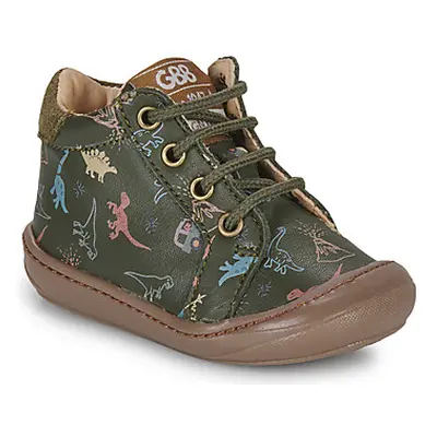 GBB LANINOU boys's Children's Shoes (High-top Trainers) in Green