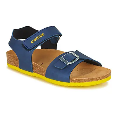 Geox GHITA BOY boys's Children's Sandals in Blue