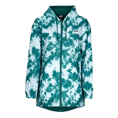 Vans MERCY REVERSIBLE PARKA women's Jacket in Green