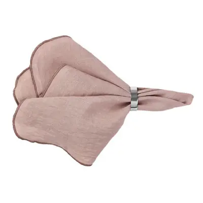 Broste Copenhagen GRACIE X2 's Napkin in Pink