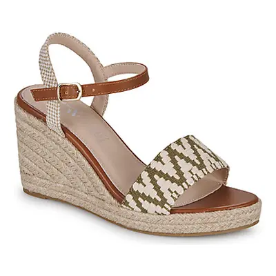 Vanessa Wu MALVINA women's Sandals in Beige