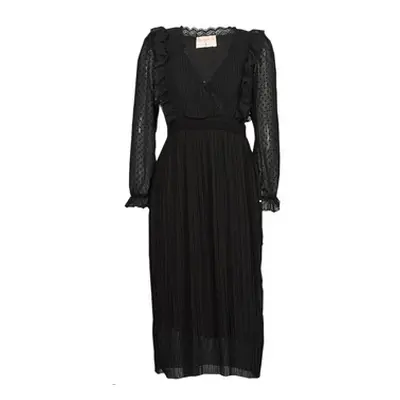 Moony Mood PORISUW women's Long Dress in Black