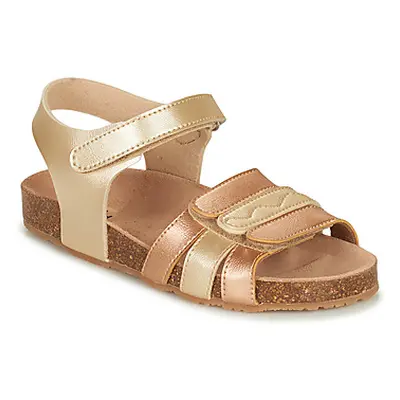 Mod'8 KORPEPS girls's Children's Sandals in Gold