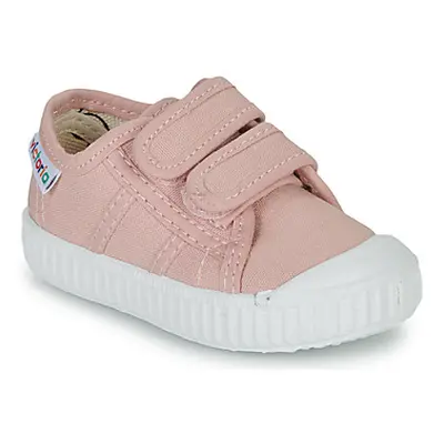 Victoria BASKET TIRAS LONA girls's Children's Shoes (Trainers) in Pink