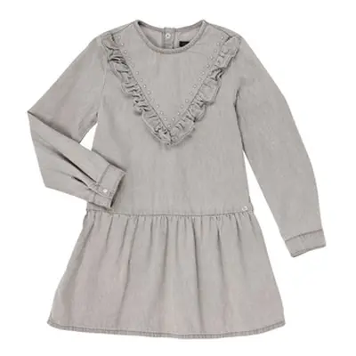 Ikks XR30022 girls's Children's dress in Grey