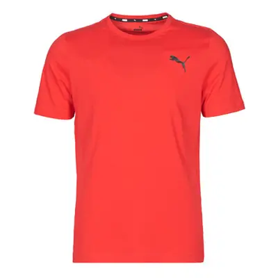 Puma ESS TEE men's T shirt in Red