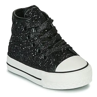 Citrouille et Compagnie OUTIL girls's Children's Shoes (High-top Trainers) in Black