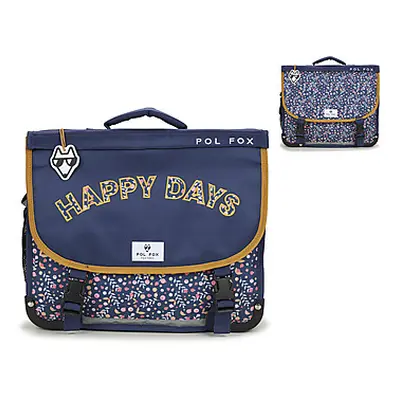 Pol Fox CARTABLE HAPPY BLUE 38 CM girls's Briefcase in Marine