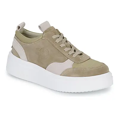 Yurban BELFAST men's Shoes (Trainers) in Beige