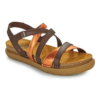 Art RHODES women's Sandals in Brown