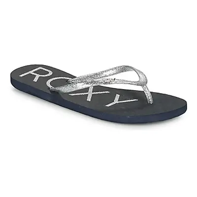 Roxy VIVA SPARKLE women's Flip flops / Sandals (Shoes) in Black