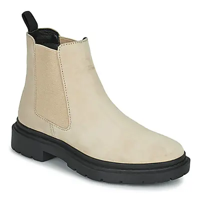 Levis TROOPER CHELSEA women's Mid Boots in Beige