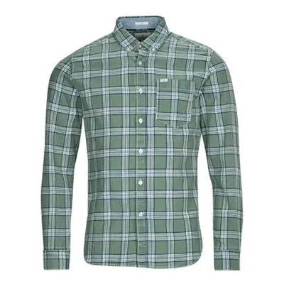 Pepe jeans CROW men's Long sleeved Shirt in Green