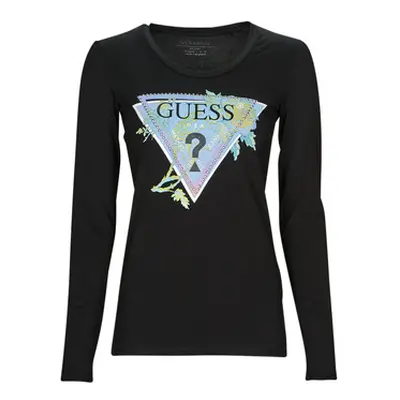 Guess LS RN ALVA TEE women's in Black