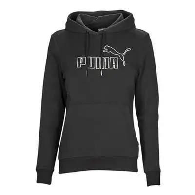 Puma ELEVATED HOODIE women's Sweatshirt in Black