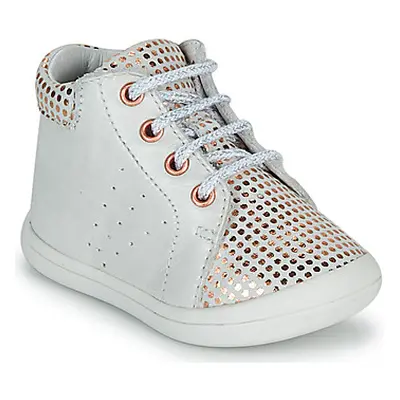 GBB NAHIA girls's Children's Shoes (High-top Trainers) in White