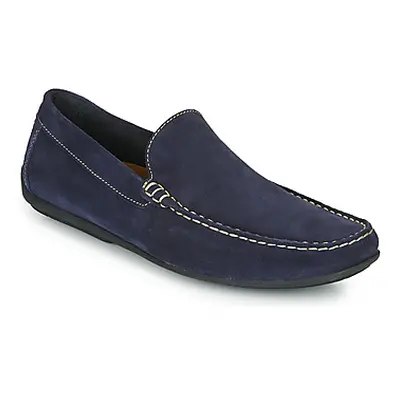 So Size MIJI men's Loafers / Casual Shoes in Blue