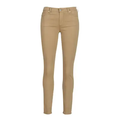 Armani Exchange HELBIRO women's Trousers in Beige