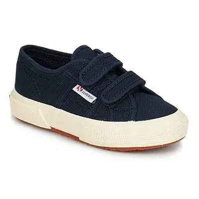 Superga 2750 STRAP girls's Children's Shoes (Trainers) in Blue