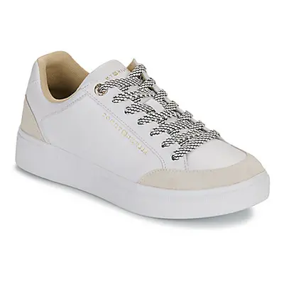 Tommy Hilfiger CUPSOLE SNEAKER women's Shoes (Trainers) in White