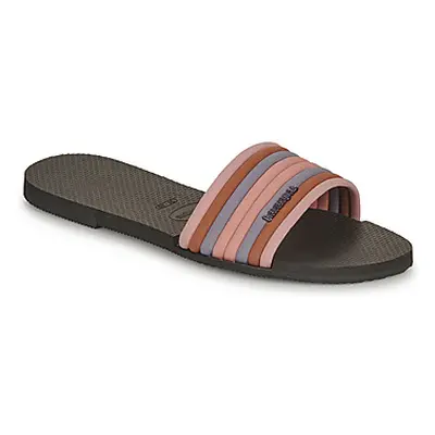 Havaianas YOU MALTA COOL women's Mules / Casual Shoes in Black