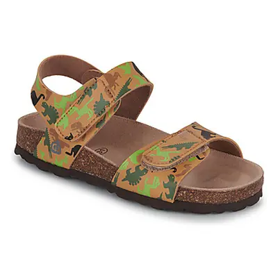 Citrouille et Compagnie PISTAMI boys's Children's Sandals in Brown