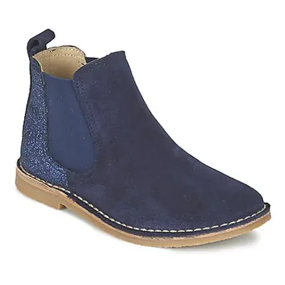 Citrouille et Compagnie FIGOULI girls's Children's Mid Boots in Blue