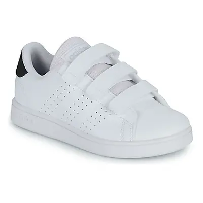 Adidas ADVANTAGE CF C girls's Children's Shoes (Trainers) in White