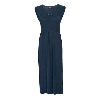 Le Temps des Cerises NATA women's Long Dress in Marine