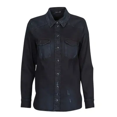 Guess SEXY WESTERN L/S SHIRT women's Shirt in Blue