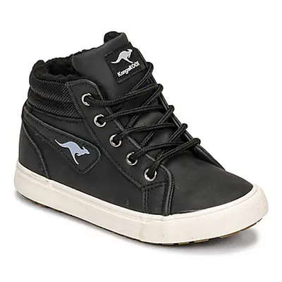 Kangaroos KAVU I girls's Children's Shoes (High-top Trainers) in Black