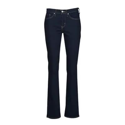 Levis 314 SHAPING STRAIGHT women's Jeans in Marine