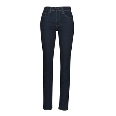 Levis 724 HIGH RISE STRAIGHT women's Jeans in Marine