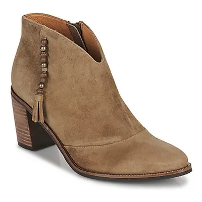 Mam'Zelle NATAX women's Low Ankle Boots in Brown