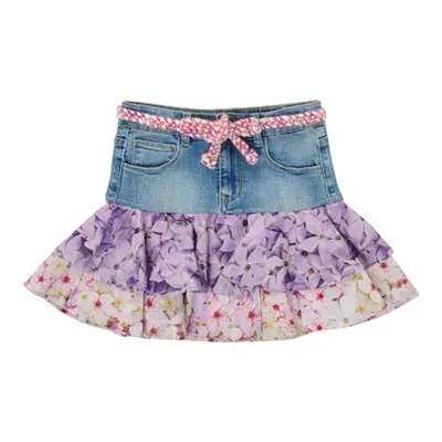 Desigual PORTUGAL girls's Children's Skirt in Multicolour