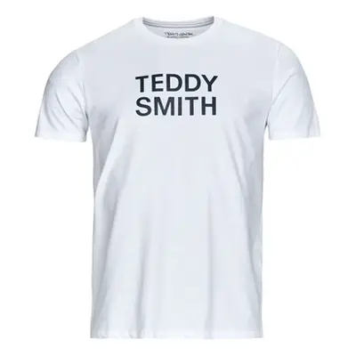 Teddy Smith TICLASS men's T shirt in White