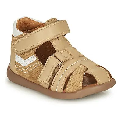 GBB DOULOU boys's Children's Sandals in Beige