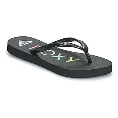 Roxy RG SANDY III girls's Children's Flip flops / Sandals in Black