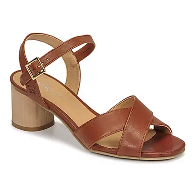 Dream in Green ODAINE women's Sandals in Brown