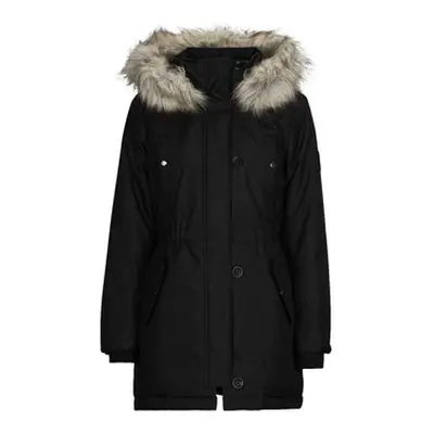 Only ONLIRIS FUR WINTER PARKA CC 2023 OTW women's Parka in Black