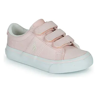 Polo Ralph Lauren SAYER EZ girls's Children's Shoes (Trainers) in Pink