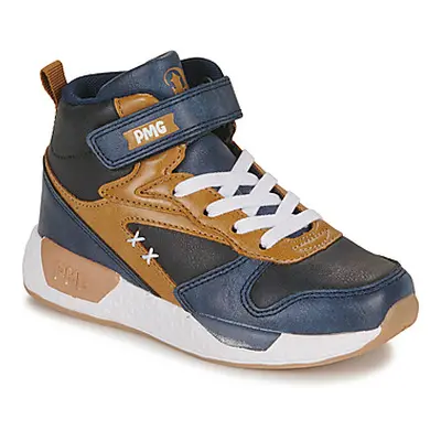 Primigi B G MEGA boys's Children's Shoes (High-top Trainers) in Blue