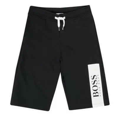 BOSS BAHUTA boys's Children's shorts in Black