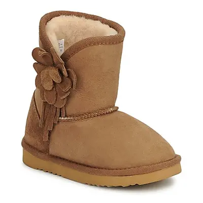 Love From Australia KIDS CUPID FLOWER boys's Children's Mid Boots in Brown